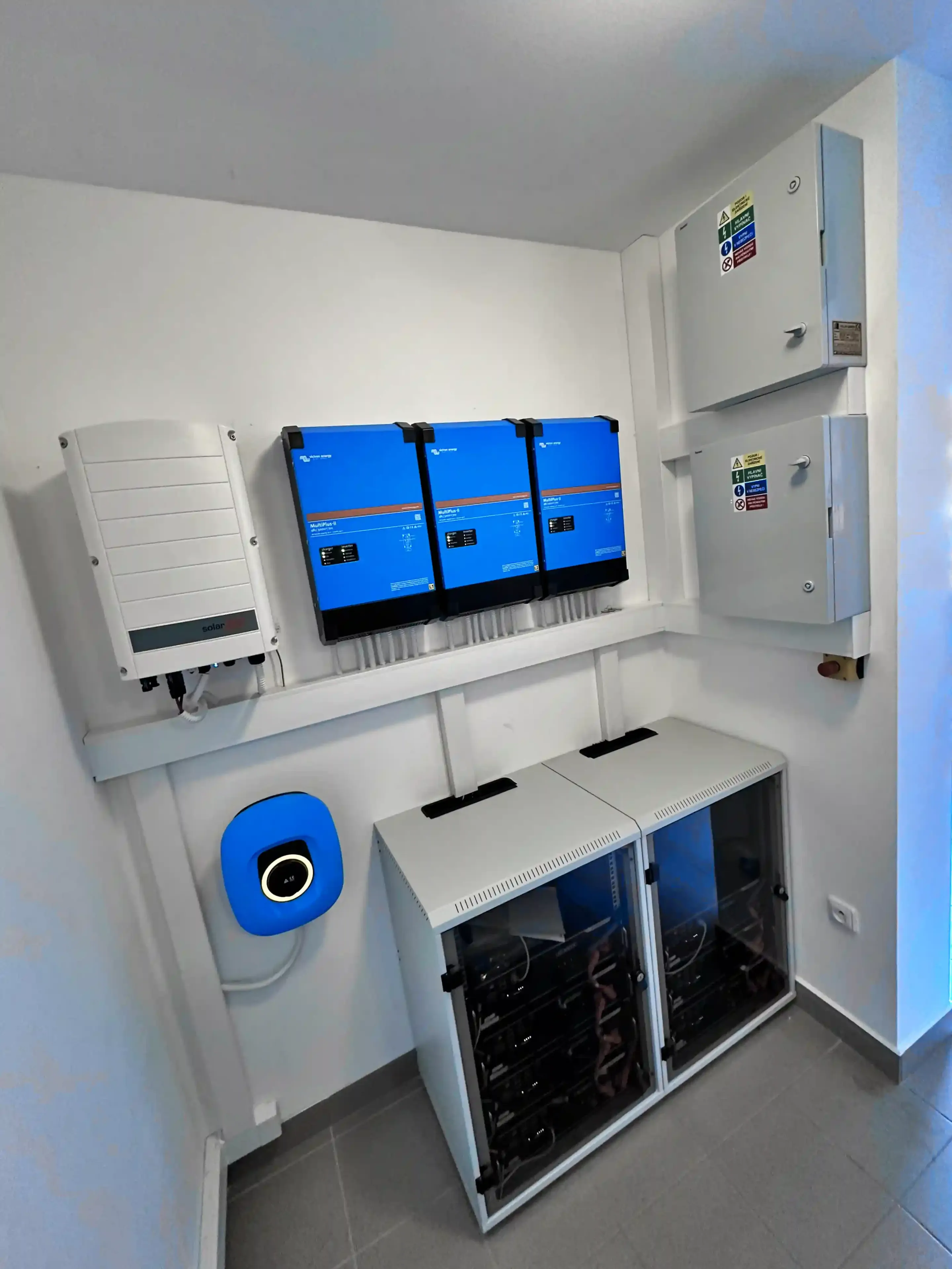 Vysoké Mýto – výkon 16,56 kWp, baterie 28,4 kWh – fotografie 3