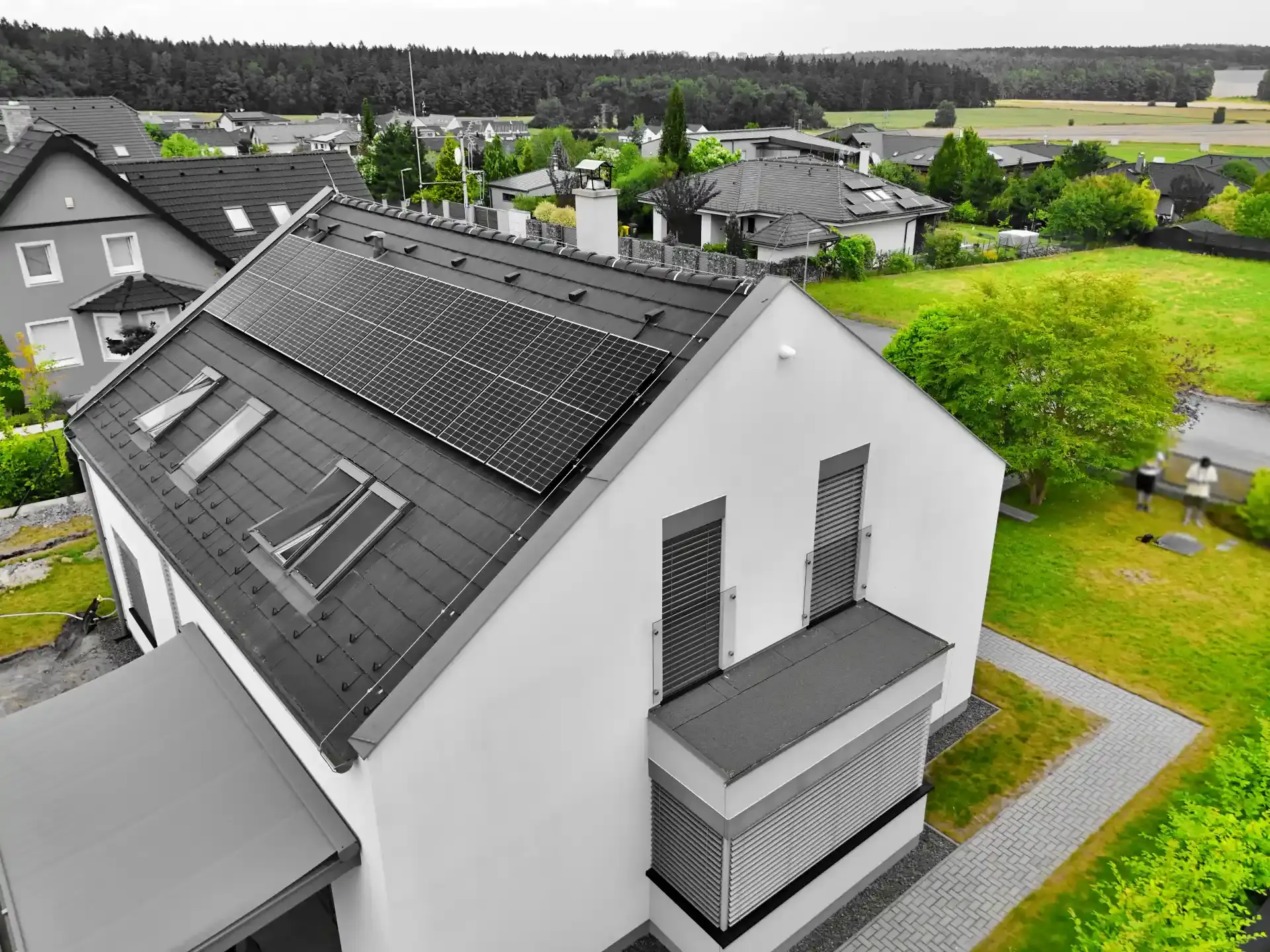 maxiBaron – fotovoltaická elektrárna SOLAR BARON® v Doksech u Kladna