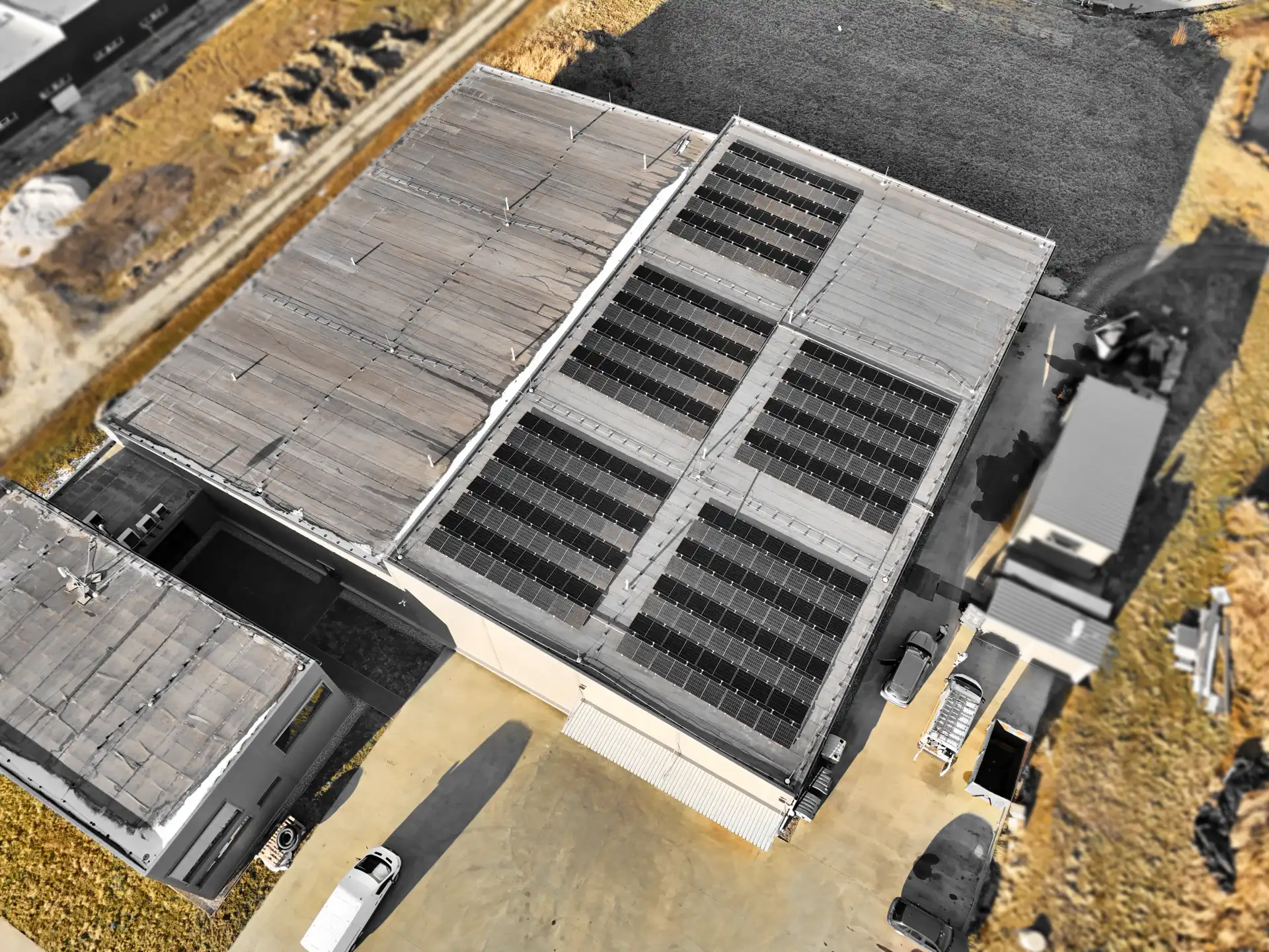 Firemní fotovoltaika EPO GEARMONT – 99,9 kWp, Kopřivnice – fotografie 4